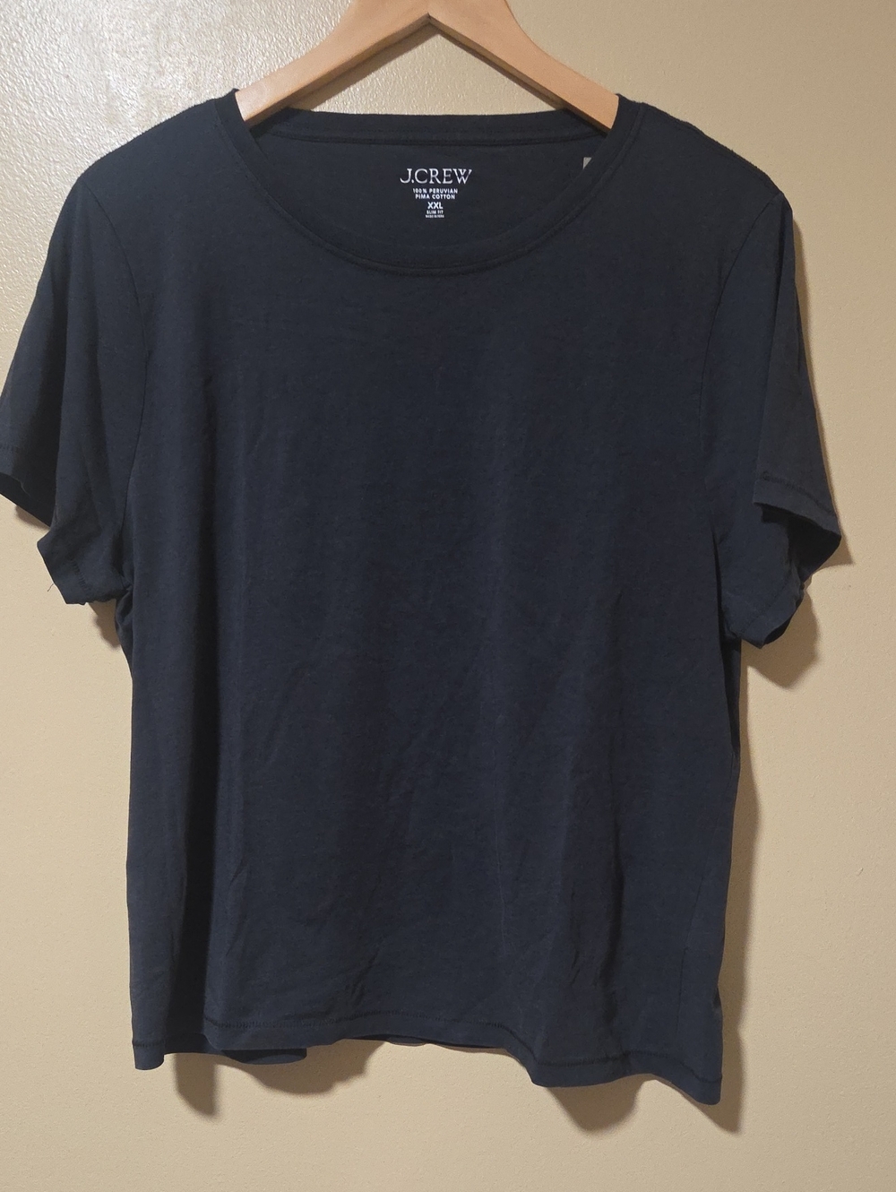 J. Crew Dark Navy Crewneck Tee